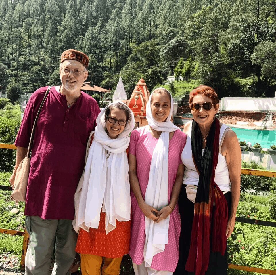 Jon Seskevich with friends on India Trip 2017