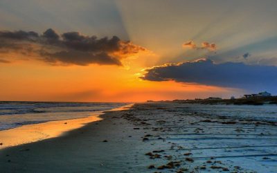 NC beach sand re-nourishment consequence