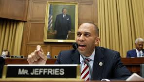 Congressman Hakeem Jeffries now