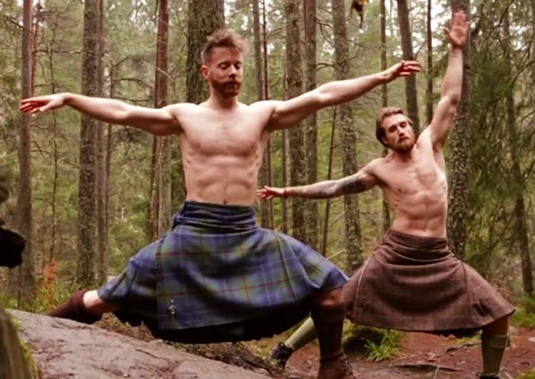 Kilted Yoga for your viewing enjoyment