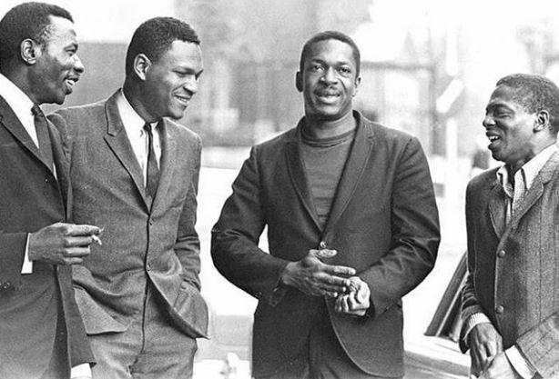 OHN COLTRANE . ELVIN JONES . McCOY TYNER . JIMMY GARRISON