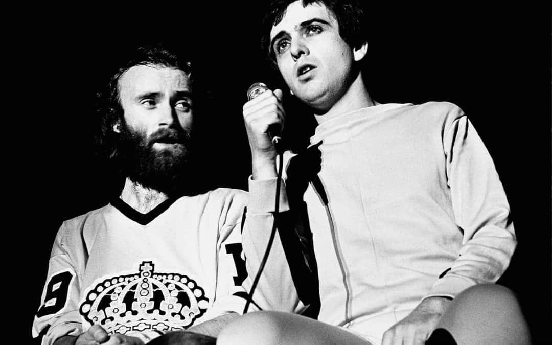 Peter Gabriel and Phil Collins