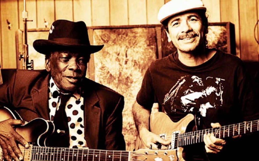 Healer John Lee Hooker with Carlos!