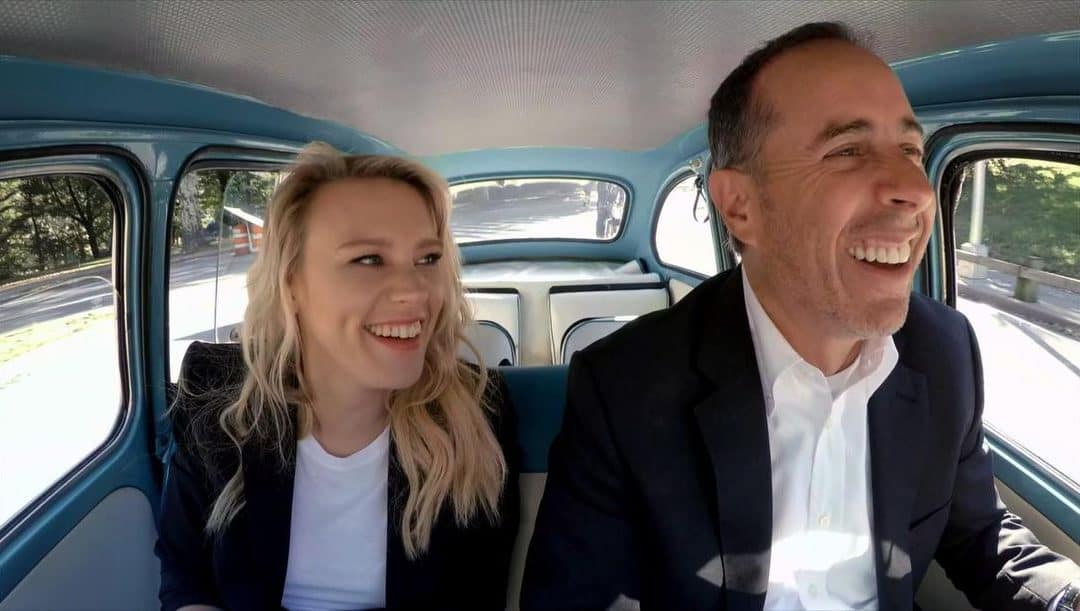 Jerry Seinfeld and David Letterman