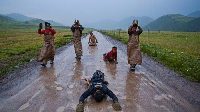 Buddhist Prostrations