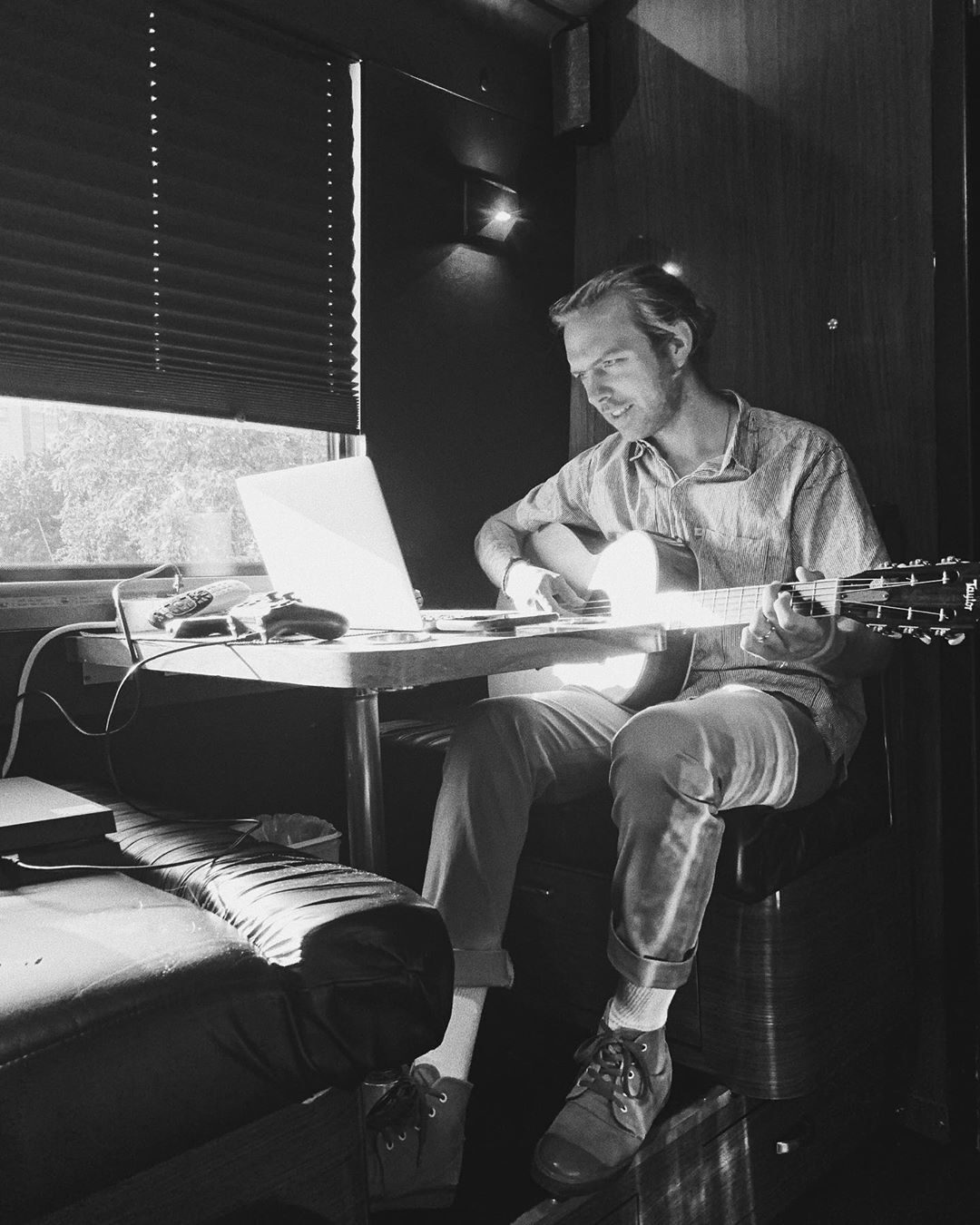 Trevor Hall August 2019 Tour Bus image