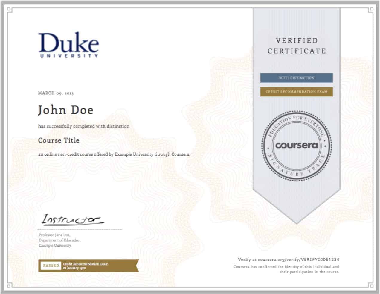 Coursera-Verified-Certificate Coursera Verified Cert