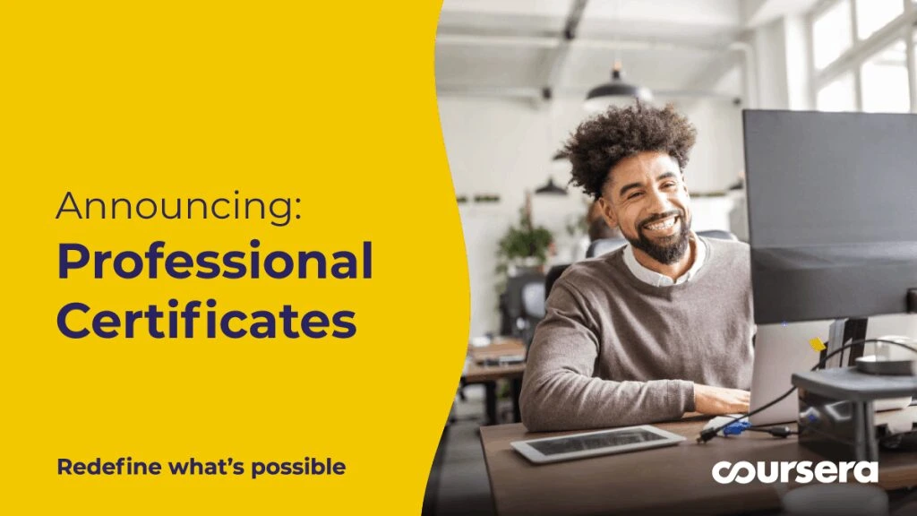 Professional Certificates Start Today!