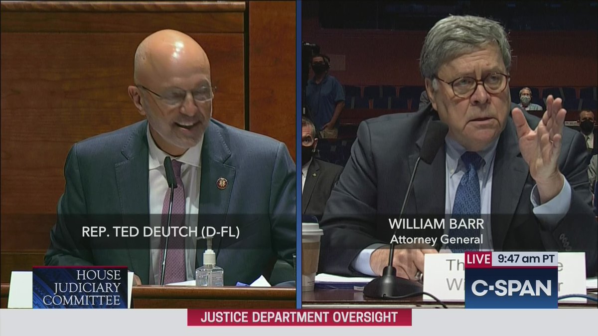 Ted Deutch questions A.G. Barr