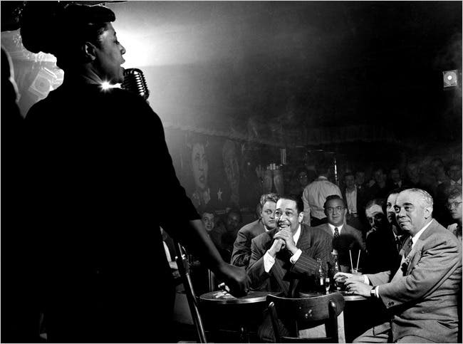 Ella performing in Hollywood for Duke and others