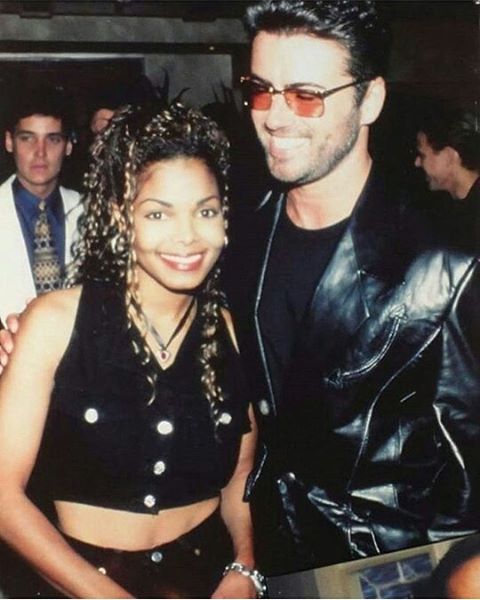 Janet Jackson and George Michael