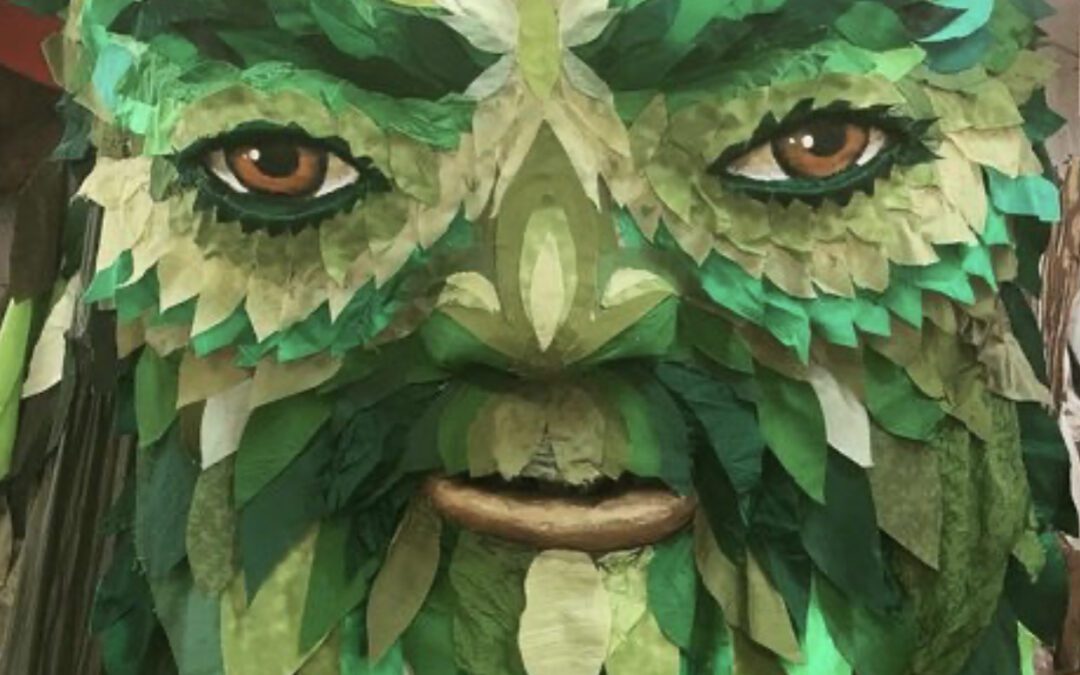 Paperhand Puppet Intervention, Unfolding Seeds Memorial Hall UNC-Chapel Hill!