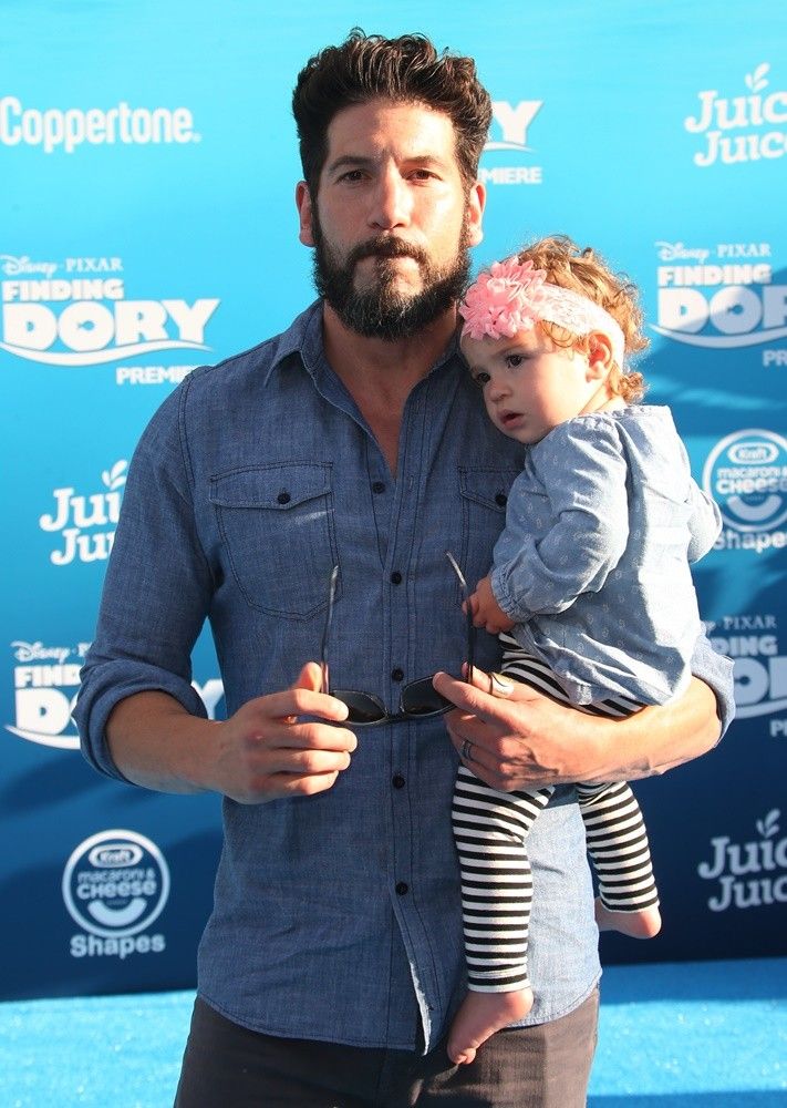 Jon Bernthal Actor with daughter