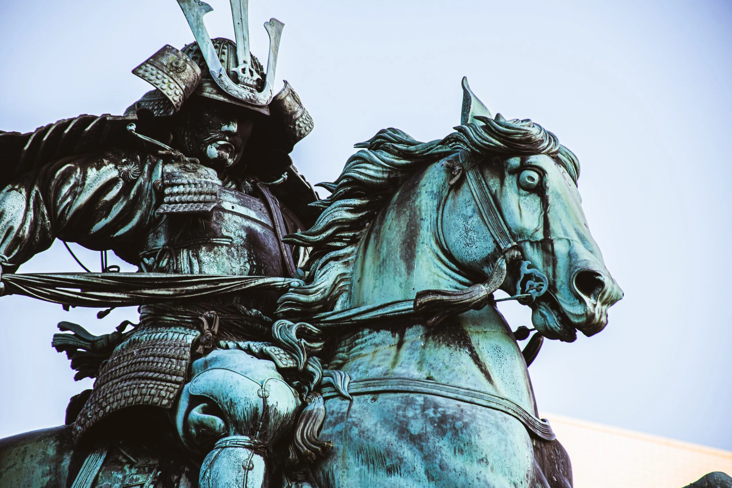 ryunosuke-kikuno-Samurai on horseback illustration-unsplash-scaled