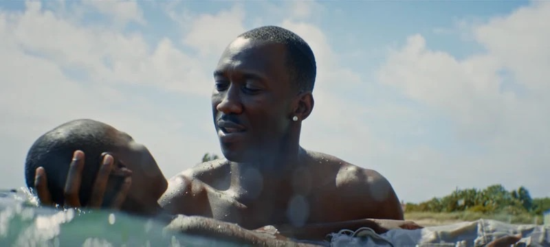 Moonlight film scene swimming lesson