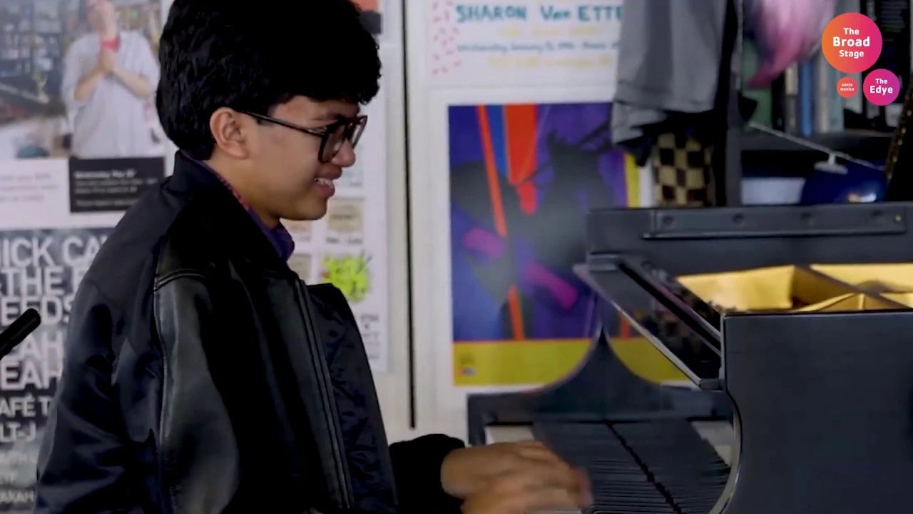 Joey Alexander at Broad stage Joey Alexander at Broad stage