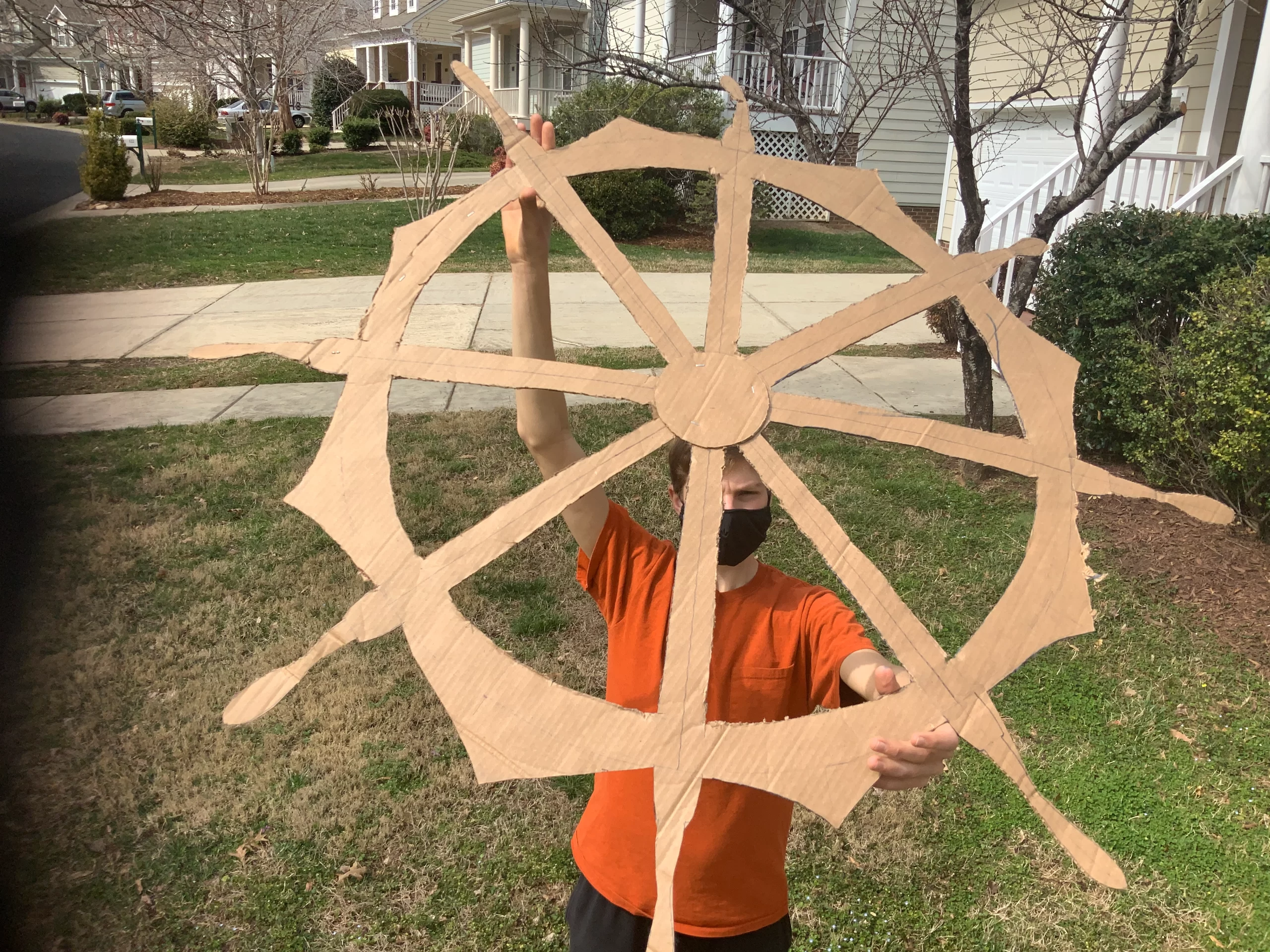 Jasper with 1,2,3 Puppetry holding time captains wheel for the Time We havewebp