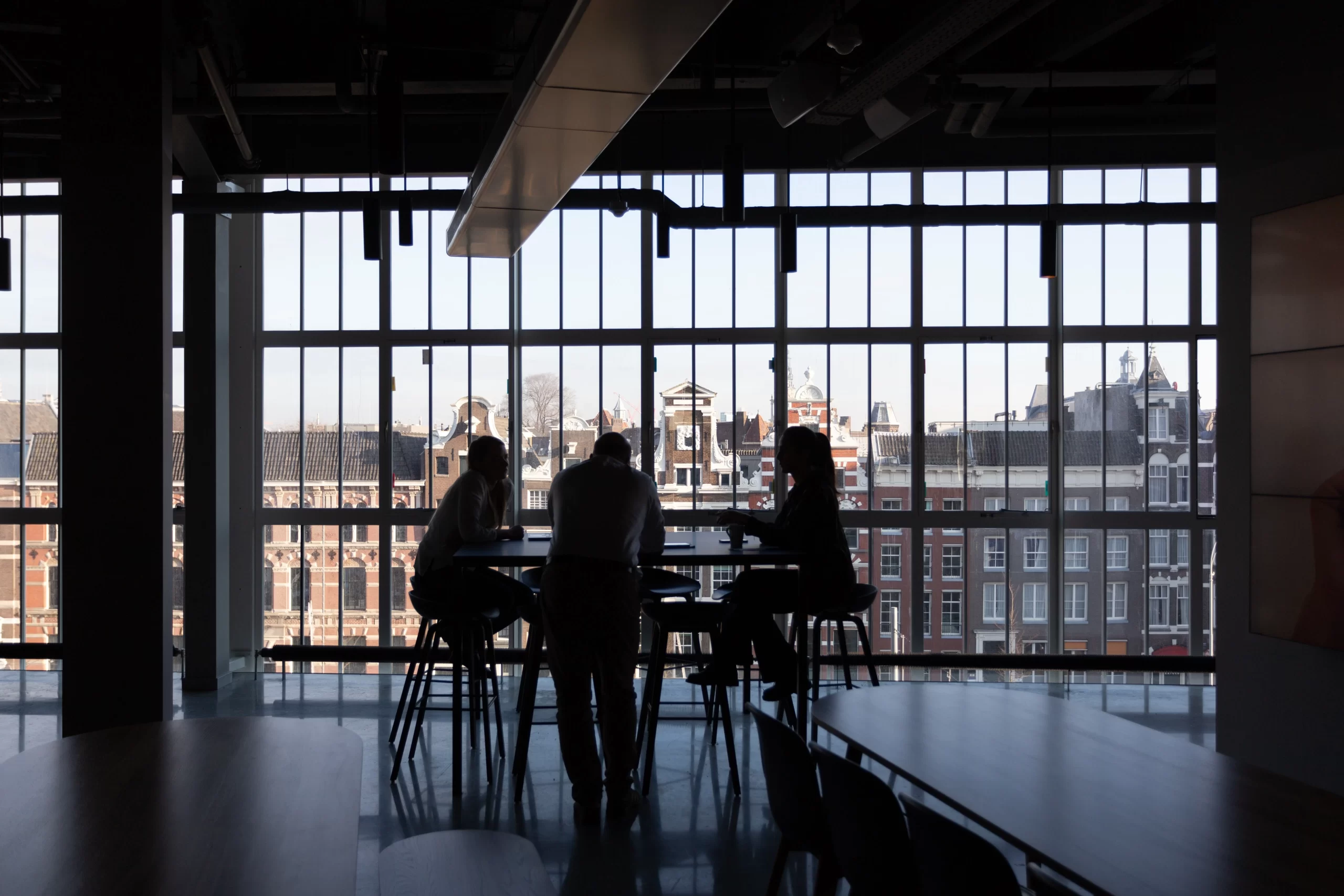 Amsterdam, Netherlands Published on December 1, 2020 Canon, EOS 6D Free to use under the Unsplash License Business meeting in the Amsterdam office