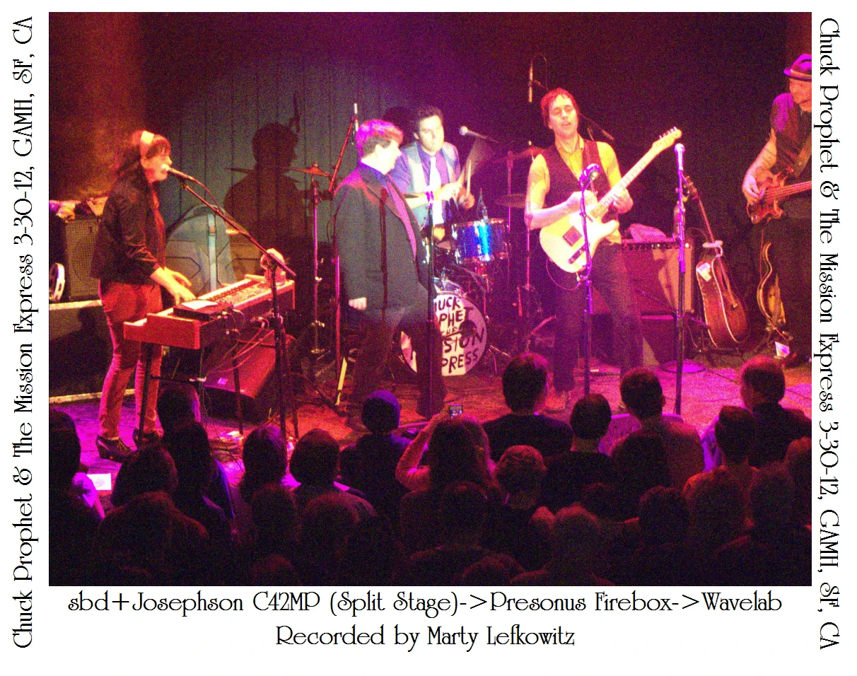 Chuck Prophet live at Great American Music Hall on 03*30*2012 Chuck Prophet live at Great American Music Hall on 03*30*2012