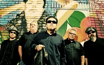 On Main street with Los Lobos right now