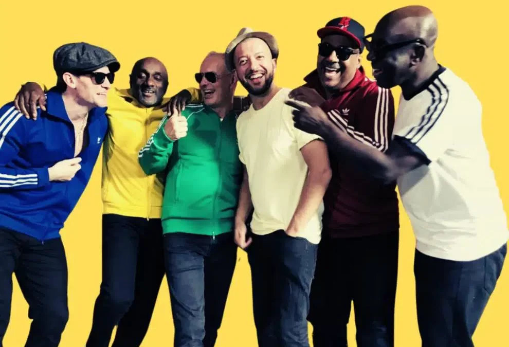 Brother Strut band with yellow background