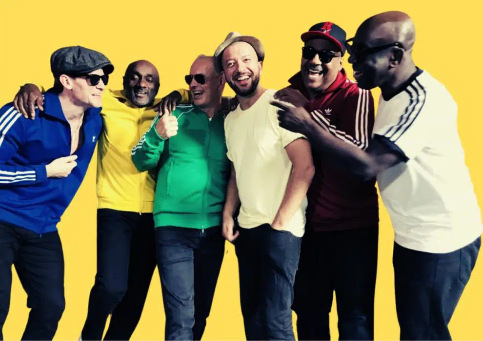 Brother Strut band with yellow background