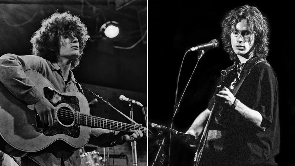 Tim and Jeff Buckley side by side