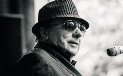 Van Morrison b&W image from the No Guru , No Method No teacher period