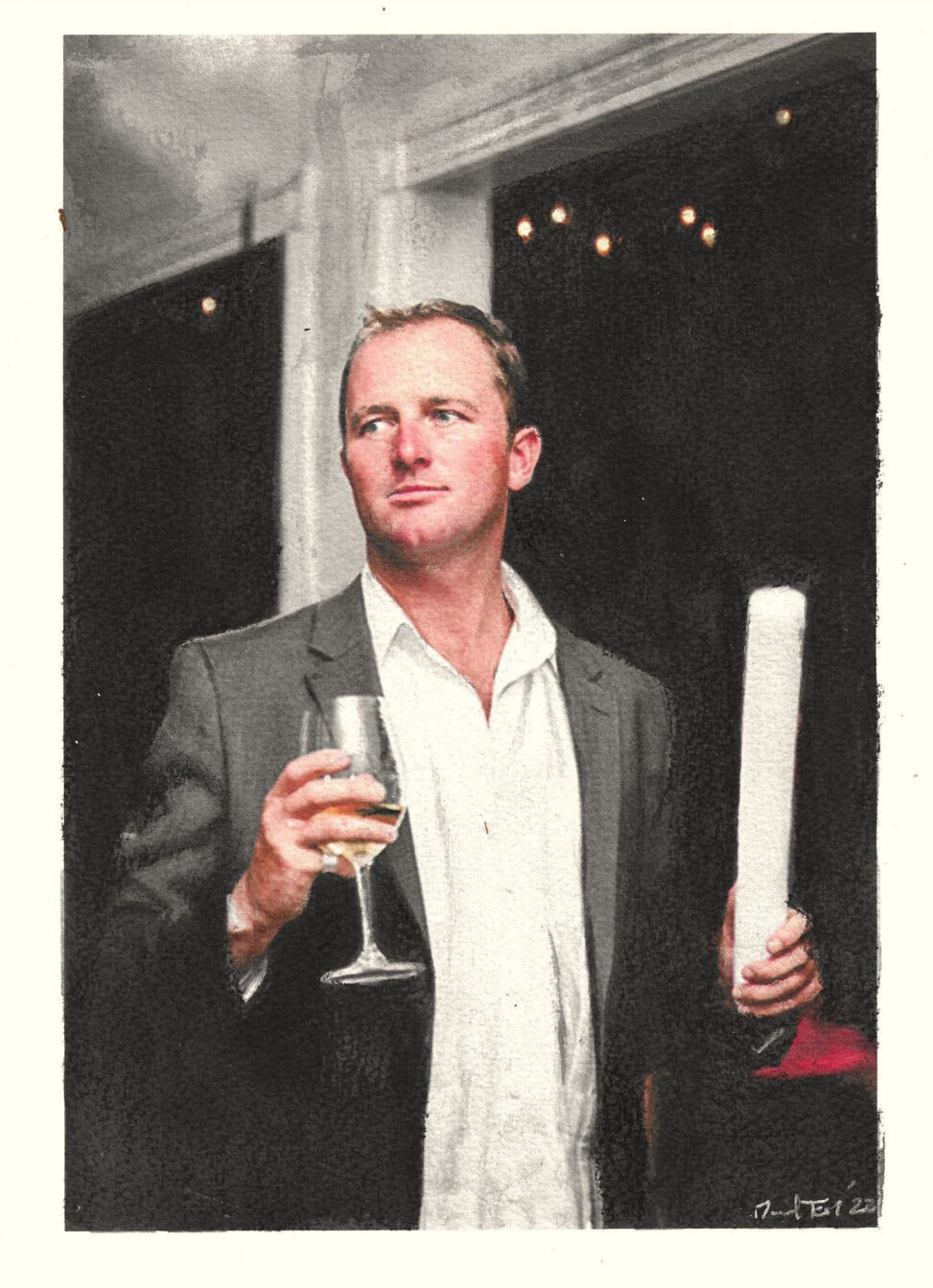 “Horseman” (portrait of Will Faudree; Southern Pines, NC)
