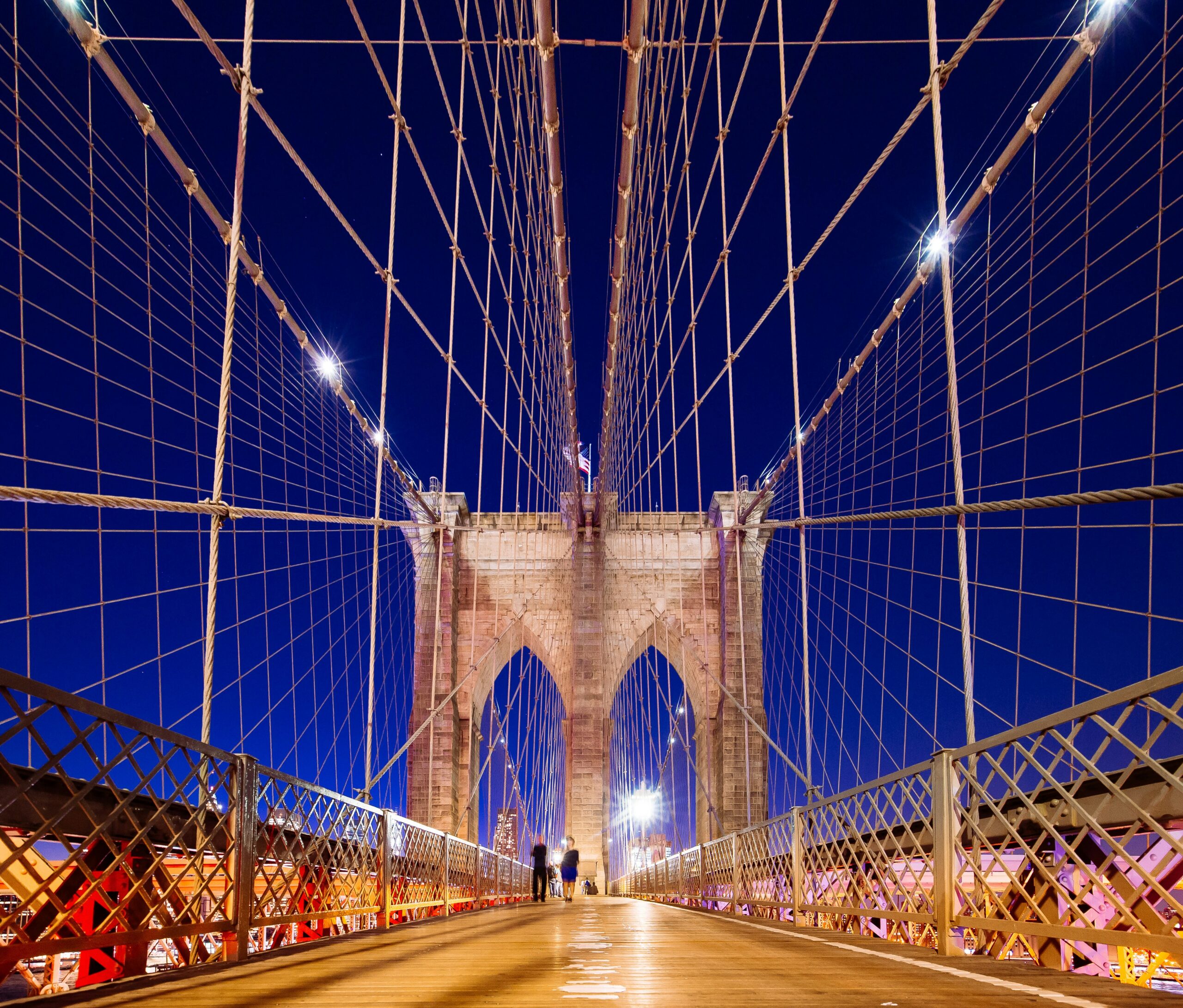 Brooklyn Bridge was one of the most challenging spots for shooting with a long exposure. Crowds of people and passing by cars destabilize this old piece of architecture. The original photo has a perspective distortion, DM me if you want it.</p>
<p>New York, United States<br />
Published on August 25, 2017<br />
Canon, EOS 6D<br />
Free to use under the Unsplash License