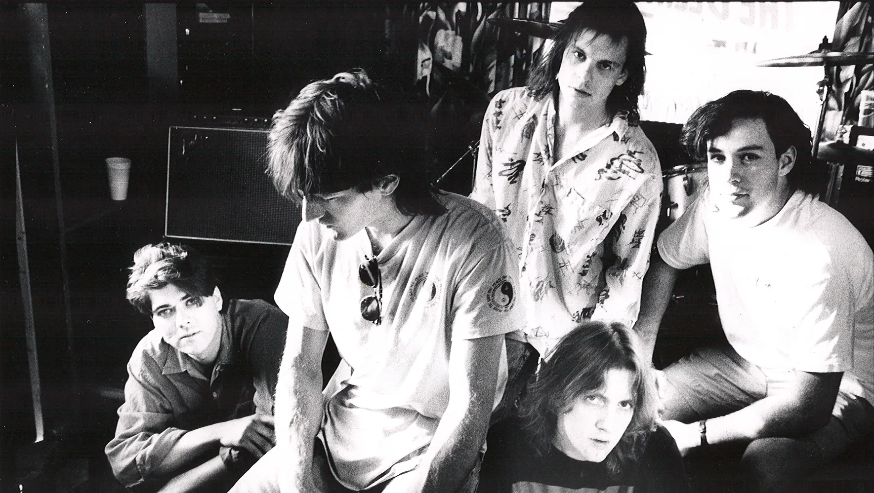 Gin Blossoms original 1993 Linefup with Hopkins