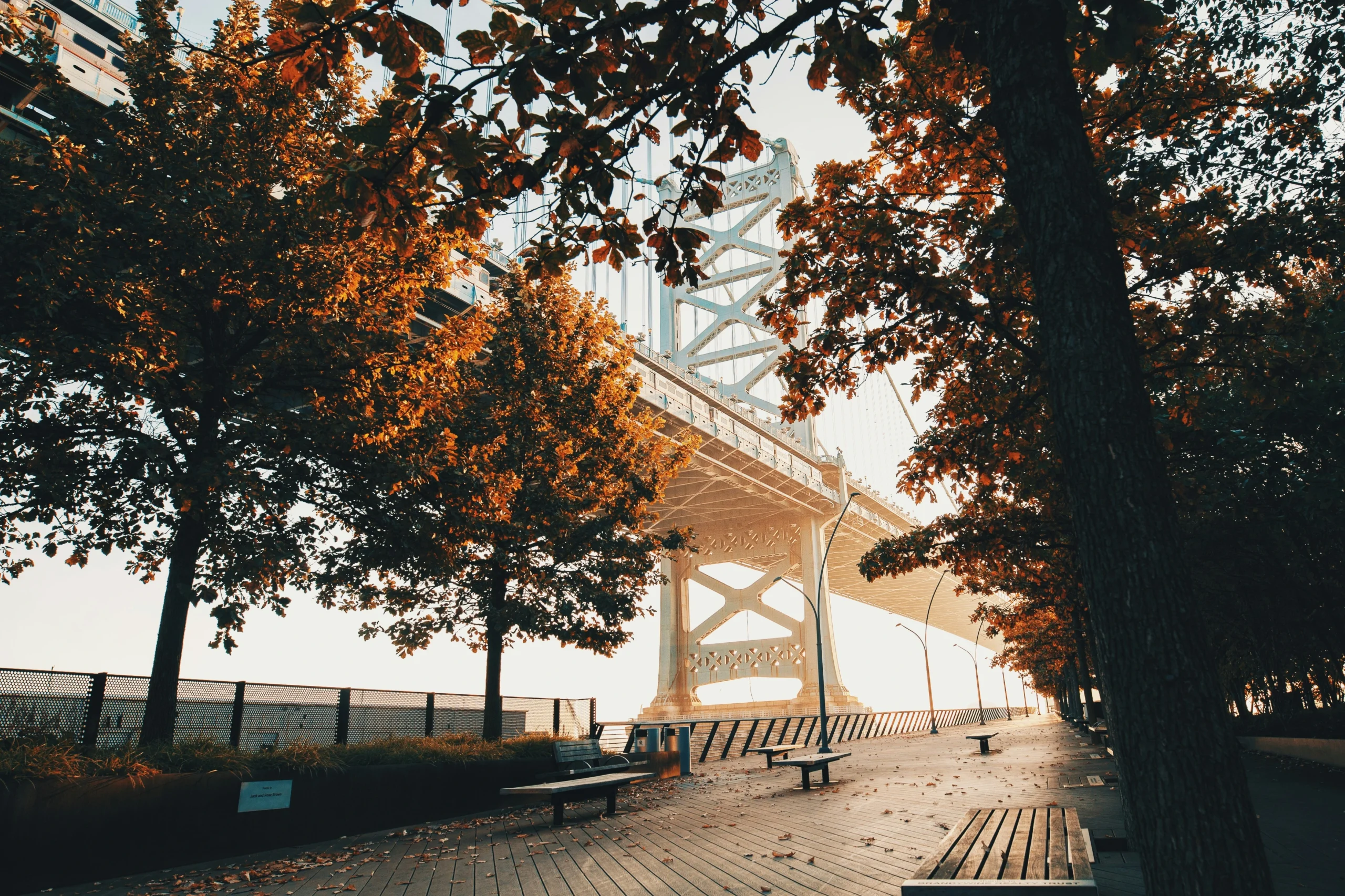 Benjamin Franklin Bridge

Philadelphia, United States
Published on January 20, 2018
Canon, EOS 6D
Free to use under the Unsplash License
