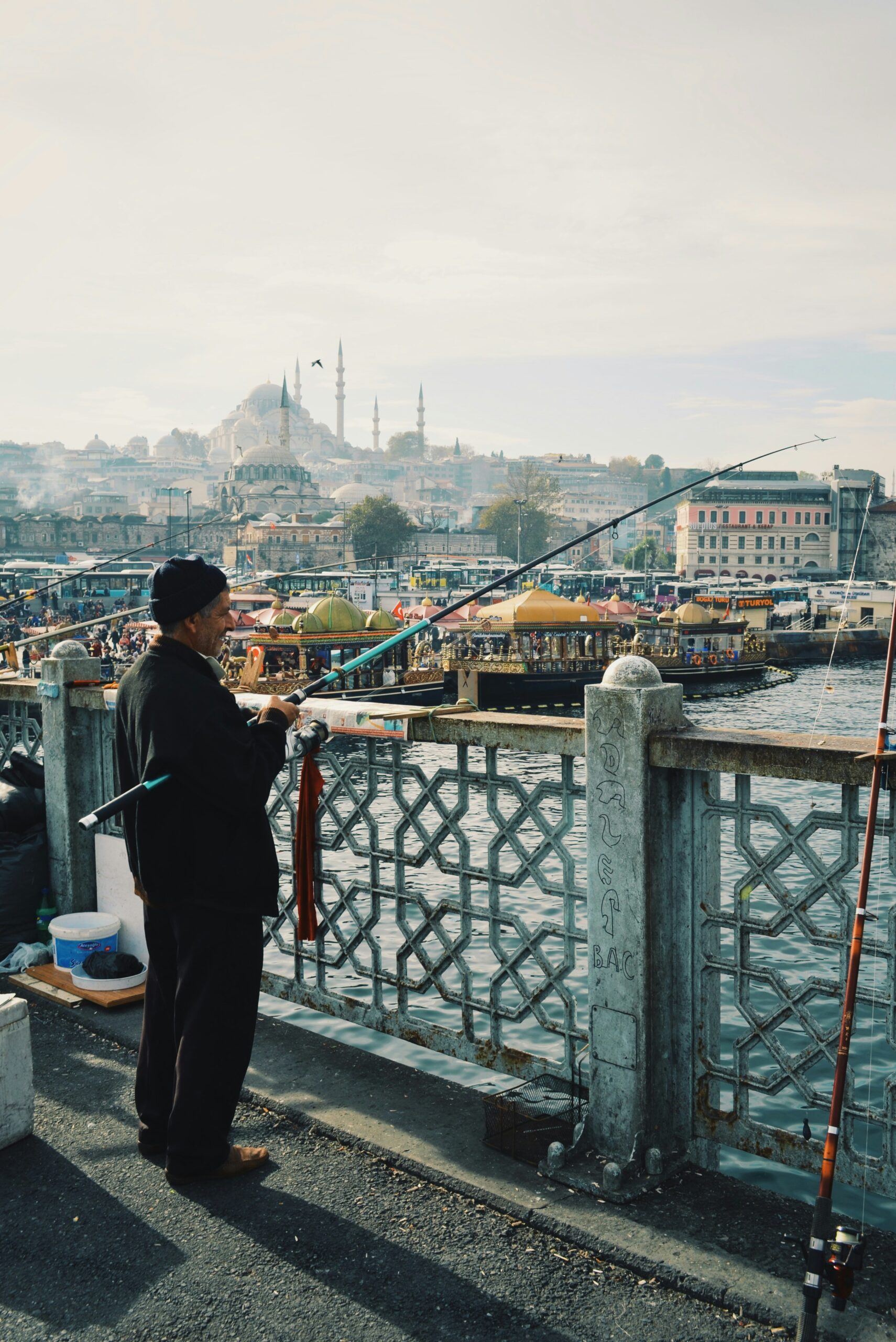 These fishermen are working daily on the Galata Bridge and taking the fish they catch to the market on the lower level of the walk. It’s beautiful to contemplate their camaraderie and just enjoy a moment of serenity in the middle of the buzz from the 15 million citizens of Istanbul. Istanbul, Turkey Published on June 17, 2018 NIKON CORPORATION, NIKON D5100 Free to use under the Unsplash License These fishermen are working daily on the Galata Bridge and taking the fish they catch to the market on the lower level of the walk. It’s beautiful to contemplate their camaraderie and just enjoy a moment of serenity in the middle of the buzz from the 15 million citizens of Istanbul.
Istanbul, Turkey
Published on June 17, 2018
NIKON CORPORATION, NIKON D5100
Free to use under the Unsplash License