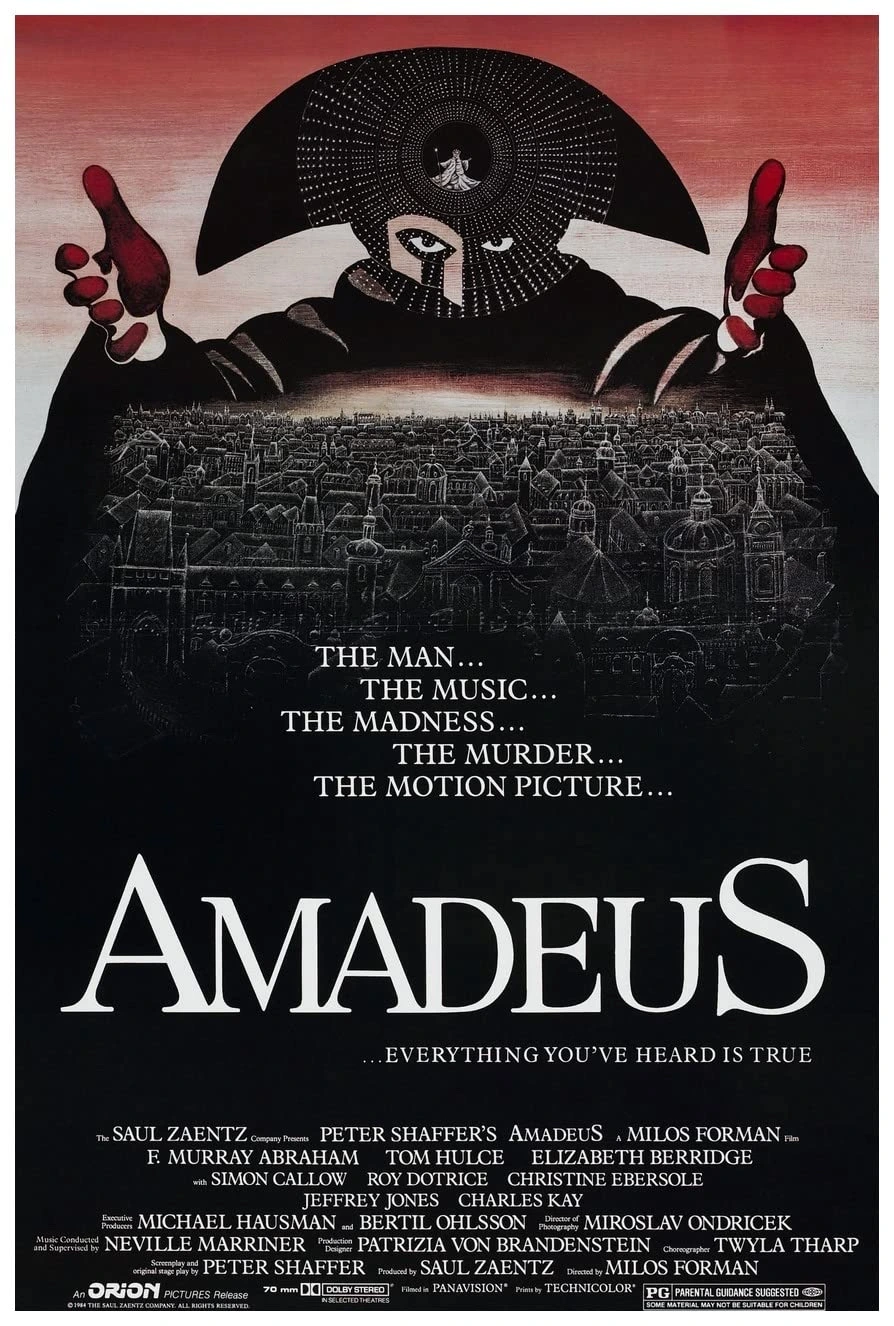 Amadeus Film Poster Amadeus Film Poster