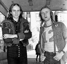 Peter Gabriel and Phil Collins