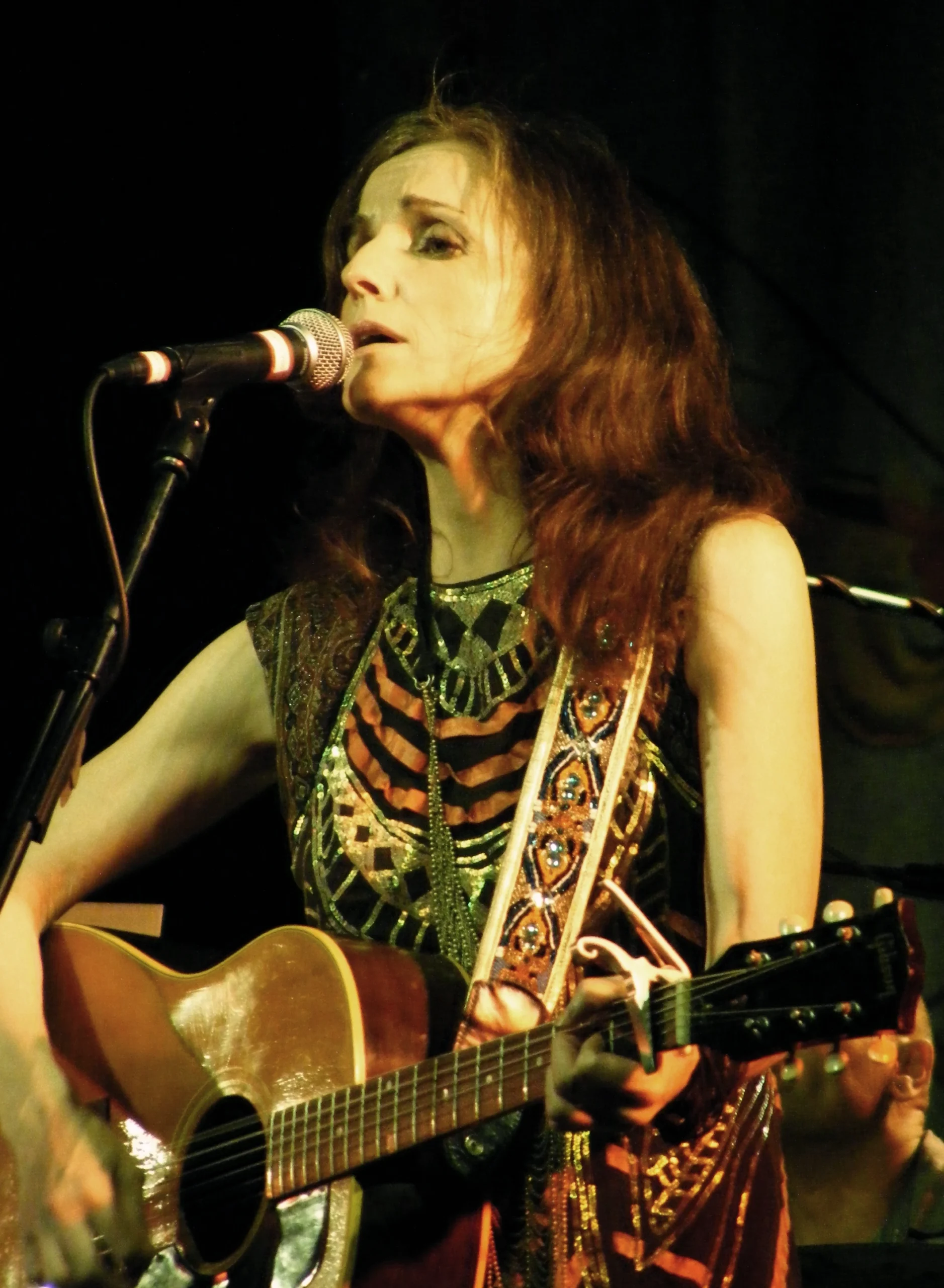 English: Patty Griffin performing<br />
Date	31 October 2010, 23:15:30<br />
Source	https://www.flickr.com/photos/manalive/5136238185/<br />
Author	Man Alive!