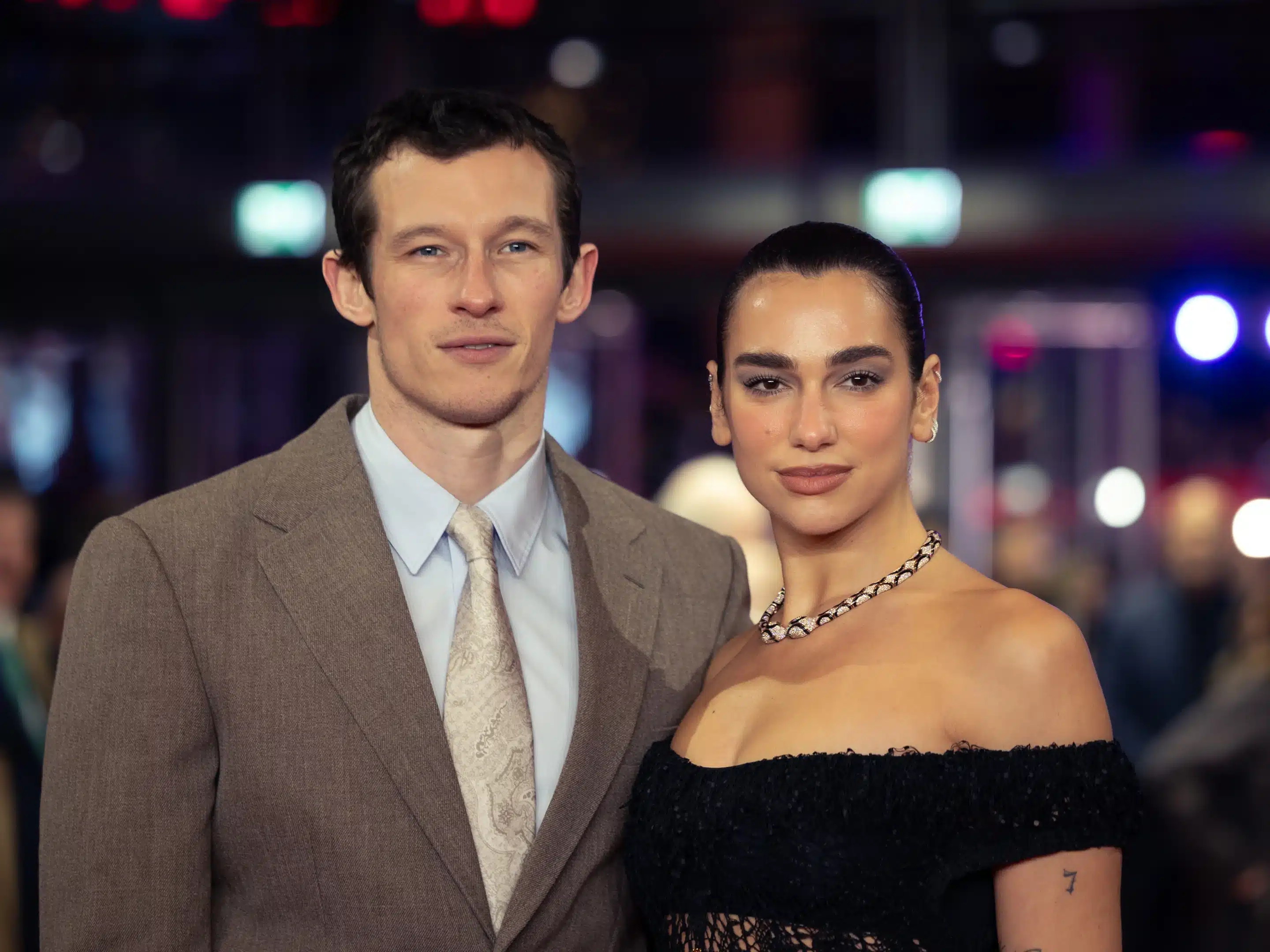 Callum Turner and Dua Lipa at the 2026 Berlin International Film Festival