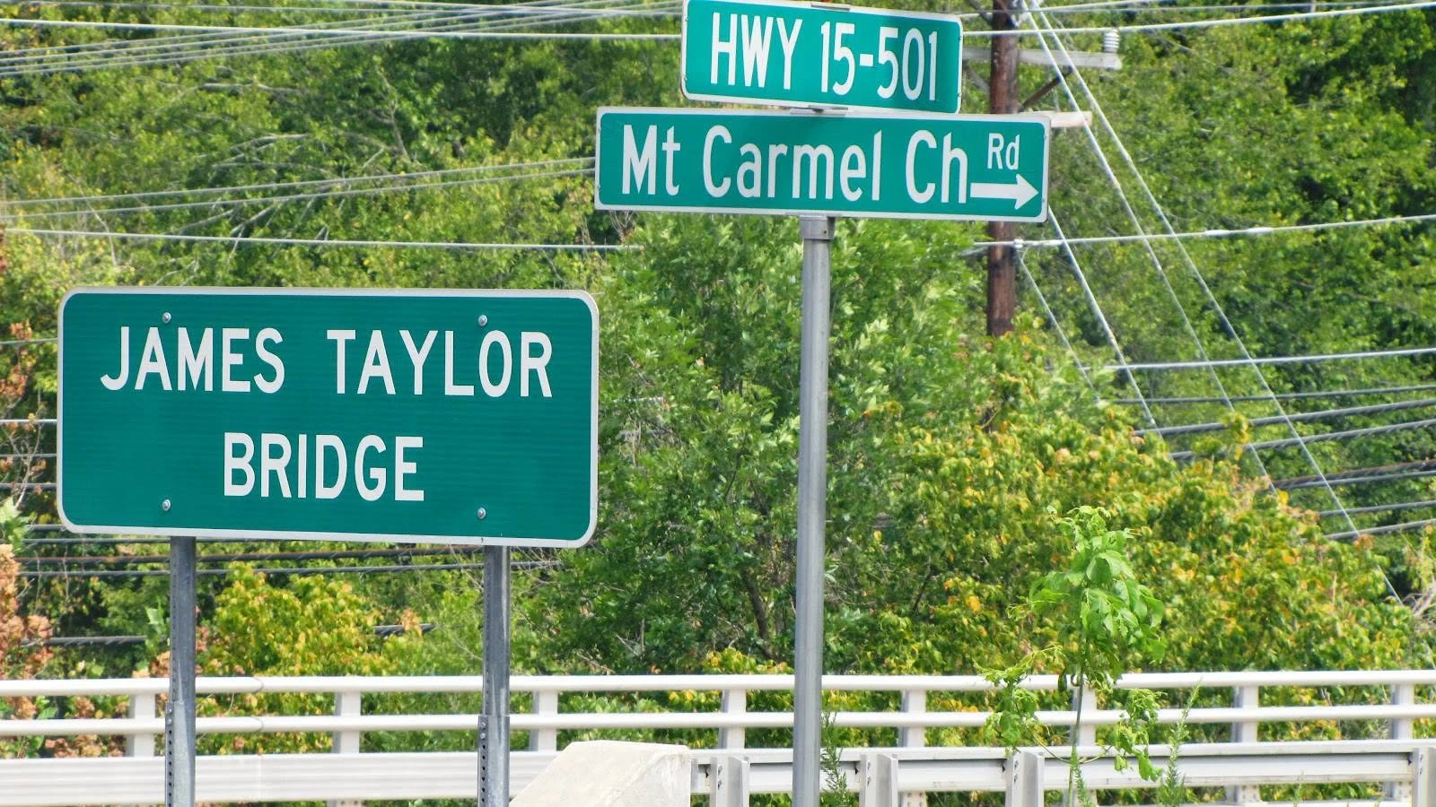 James Taylor Bridge over Morgan Creek Chapel Hill NC James Taylor Bridge over Morgan Creek Chapel Hill NC