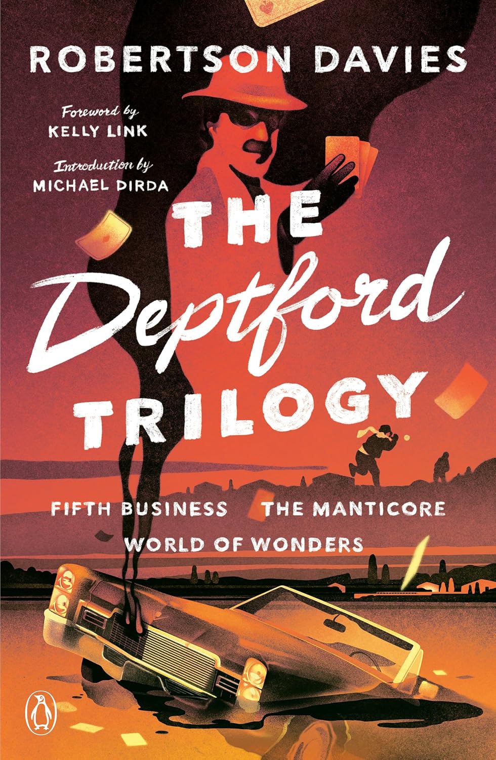 he Deptford Trilogy: Fifth Business; The Manticore; World of Wondersby Robertson Davies (Author), Michael Dirda (Introduction), Kelly Link (Foreword) Format: Paperback