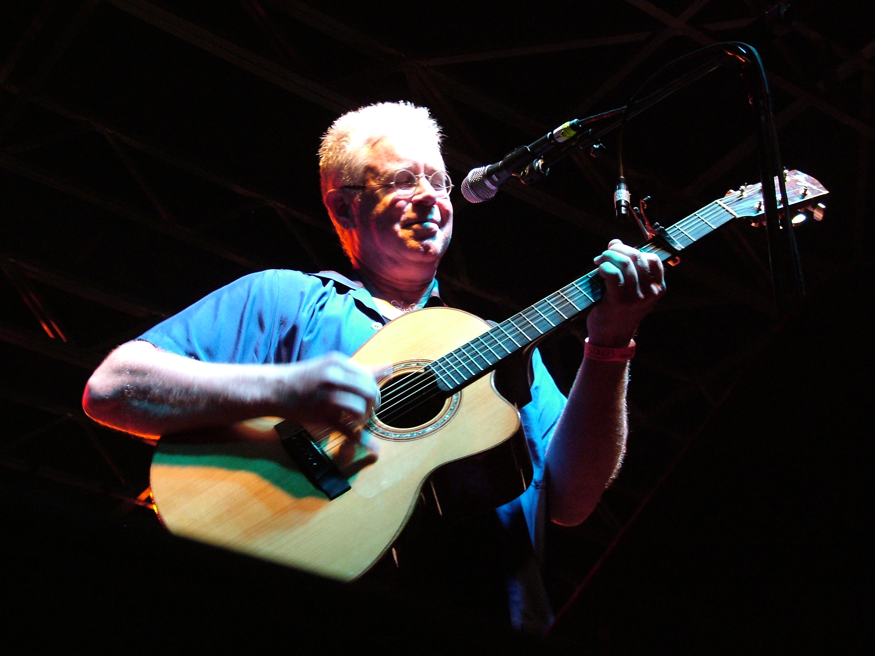 Bruce Cockburn on the Legacy Stage Uploaded on June 16, 2007 Taken on June 15, 2007