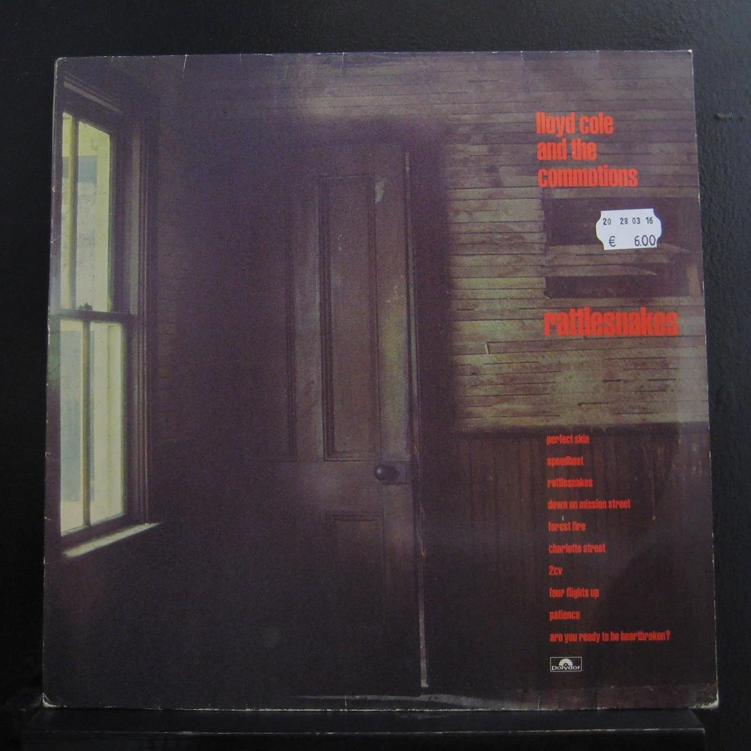 Lloyd Cole And The Commotions - Rattlesnakes Record Lloyd Cole And The Commotions Lloyd Cole And The Commotions - Rattlesnakes Record Lloyd Cole And The Commotions