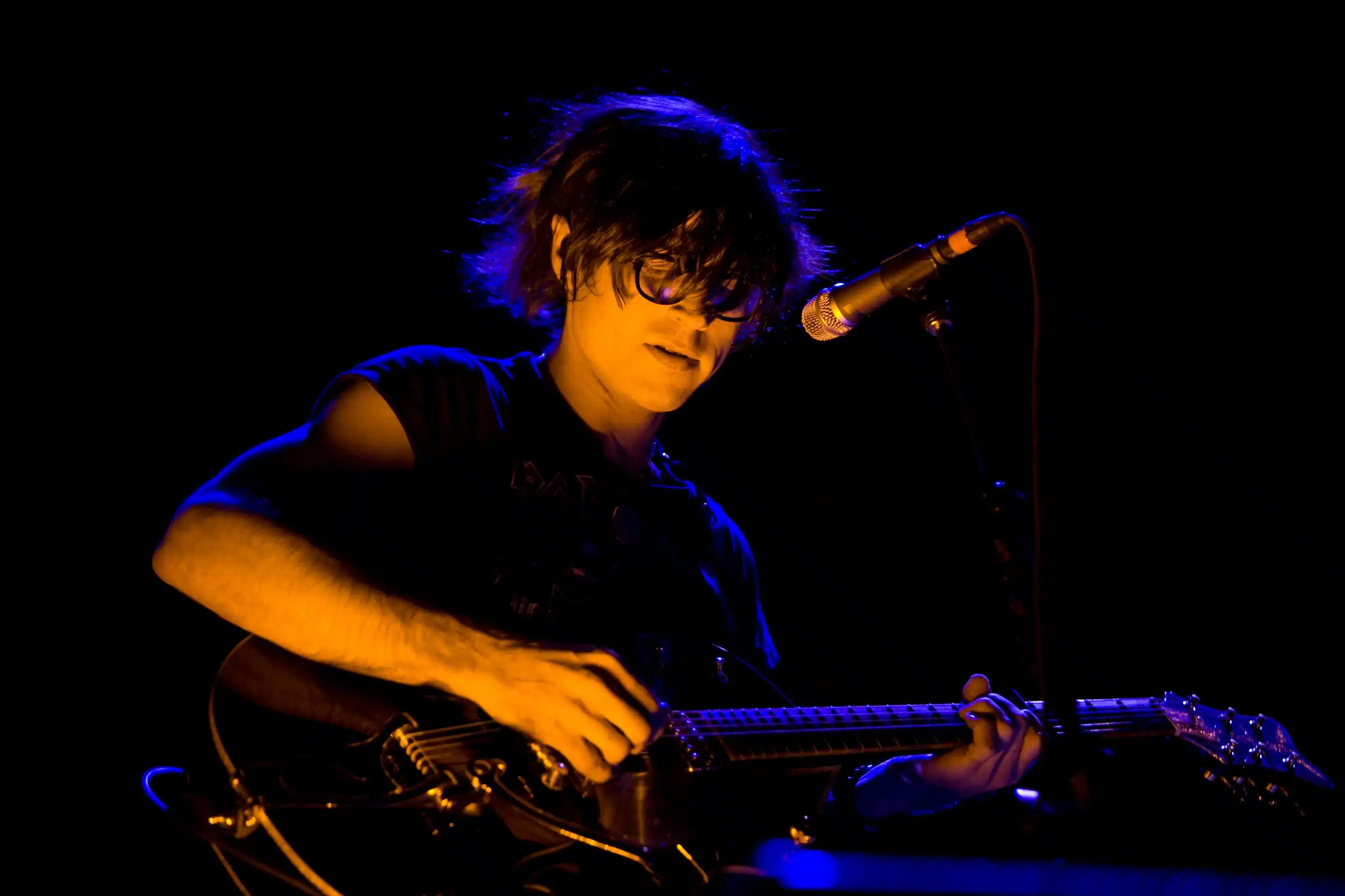 ryan adams Uploaded on August 27, 2008 Taken on August 26, 2008 Image by laura musselman. Attribution-NonCommercial-NoDerivs 2.0 Generic CC BY-NC-ND 2.0 Deed
