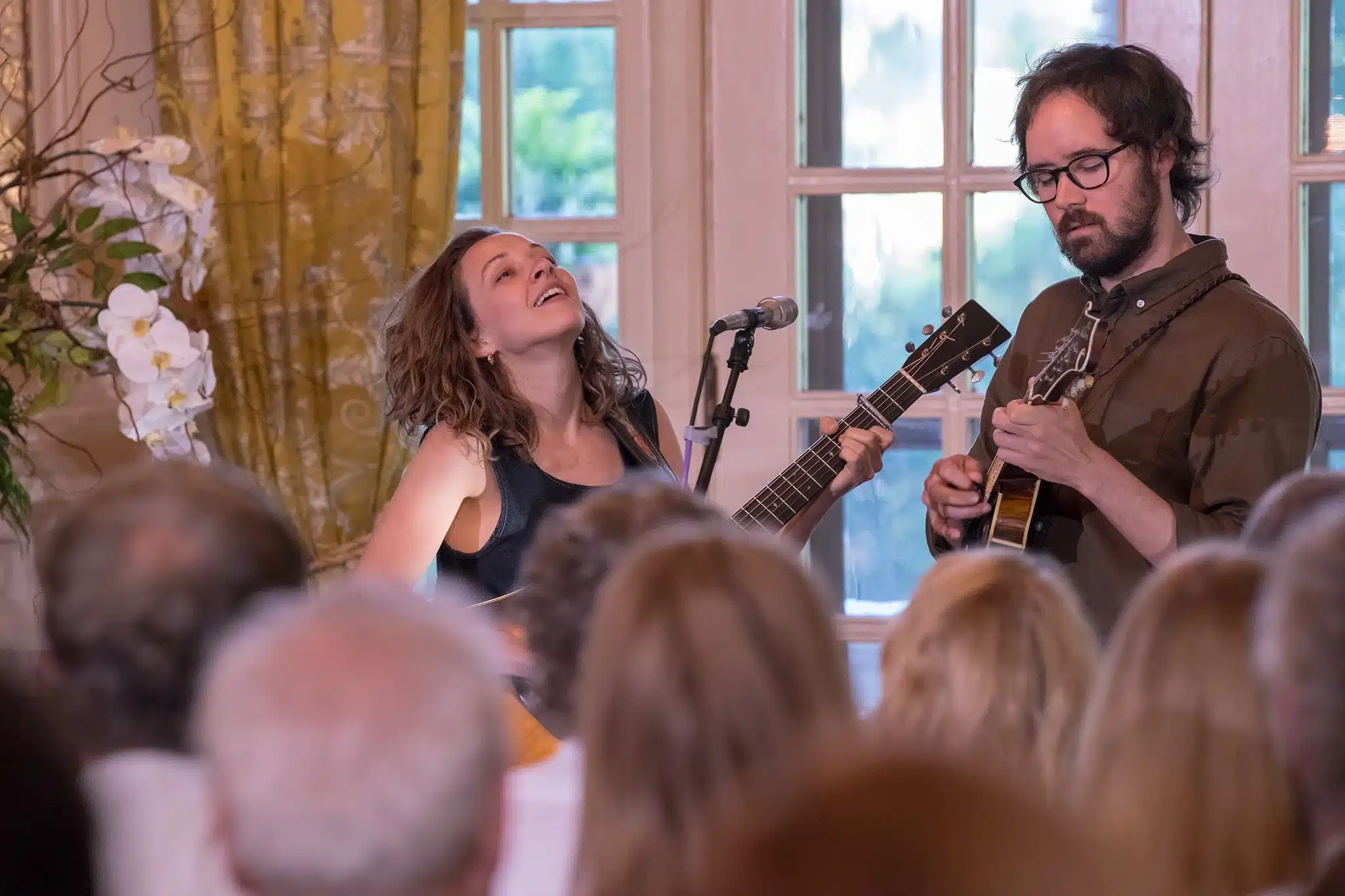 Uploaded on May 29, 2019 Mandolin Orange at the Governor's Mansion Raleigh NC Image by ncdncr. Attribution-NonCommercial-ShareAlike 2.0 Generic CC BY-NC-SA 2.0 Deed Uploaded on May 29, 2019 Mandolin Orange at the Governor's Mansion Raleigh NC Image by ncdncr. Attribution-NonCommercial-ShareAlike 2.0 Generic CC BY-NC-SA 2.0 Deed